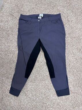 Women's Gray Riding Breeches Hadley by Smart Pak 42R